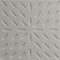 Ekena Millwork 19 5/8in. W x 19 5/8in. H Blaze EnduraWall Decorative 3D Wall Panel Covers 2.67 Sq. Ft. WP20X20BLGHC - alternate 3
